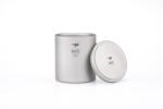 Keith Titanium® Cana termică din titan cu capac Keith® 300 ml (Culoare: Argintiu)