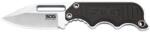 SOG® Specialty Knives & Tools Cuțit cu lamă fixă SOG® Instinct Mini - satin, mâner negru