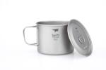 Keith Titanium® Cană din titan cu capac Keith® 900 ml (Culoare: Argintiu)