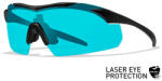 Wiley X Ochelari de protecție pentru trageri Vapor 2.5 Laser Wiley X® (Culoare: Negru, Lentile: Tentă albastră)