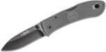 KA-BAR Cuțit pliabil KA-BAR® Dozier Folding Hunter (Culoare: Gri, Variantă: Lamă neagră)