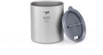 Keith Titanium® Cană termo cu capac din titan Mug Keith® 600 ml (Culoare: Argintiu)