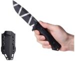 ANV Cuțit cu lamă fixă P250 ANV® (Culoare: Negru, Variantă: Ceracote Black CAMO)