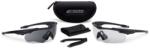 ESS Kit ESS® Crossblade 2X Ochelari de protecție (Culoare: Negru, Lentile: Transparent + Gri fumuriu)