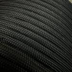 Rigad® Frânghie de parașută Paracord 550 Tip III / 100 m (Culoare: Negru)
