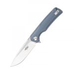 Ganzo Briceag pliabil Firebird FH91 Ganzo® (Culoare: Gri, Variantă: Lamă argintie - Satin)