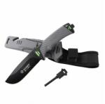 Ganzo Cuțit cu lamă fixă Survival Ganzo® (Culoare: Gri, Variantă: Lamă neagră)