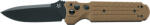 FKMD® Cuțit pliabil Predator 2F Auto FKMD® (Culoare: Coyot, Variantă: Lamă neagră)