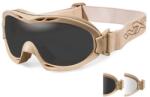 Wiley X Ochelari de protecție Nerve Wiley X®, 2 lentile (Culoare: Kaki, Lentile: Transparent + Gri fumuriu)