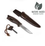 Light My Fire Cuțit Swedish FireKnife BIO Light My Fire® (Culoare: Maro, Variantă: Lamă argintie - Satin)