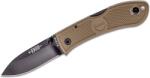 KA-BAR Cuțit pliabil KA-BAR® Dozier Folding Hunter (Culoare: Coyot, Variantă: Lamă neagră)