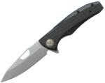 ASP® Cuțit pliant Police Duty Knife EDC ASP® / Flat Grip (Culoare: Negru, Variantă: Lamă gri - Stone Wash)
