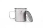 Keith Titanium® Cana de titan cu capac Keith® 550 ml (Culoare: Argintiu)