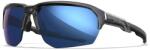 Wiley X Ochelari de tir Jakl Captivate Wiley X® (Culoare: GLOSS CRYSTAL GREY, Lentile: Captivate albastru polarizat mirror)