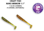 Crazy Fish Nano Minnow 27-01-5 / 27-09-5 gumihal