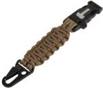 Rigad® Paracord - breloc Survival (Culoare: Coyot)