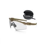 Oakley Ochelari Balistic M-Frame 3.0 Array EN SI Oakley®, 2 lentile (Culoare: Nisip. , Lentile: Transparent + Gri fumuriu)