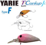 Yarie T-CRANKUP JR 675 TYPE F 2.8mm 1.8gr C30 Matsupin