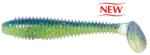 Keitech Swing Impact FAT 3, 8" / LT#60T - LT Blue x Chart gumihal