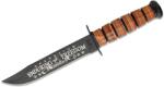 KA-BAR Cuțit cu lamă fixă US Army OEF Afghanistan KA-BAR® (Culoare: Maro, Variantă: Lamă neagră)