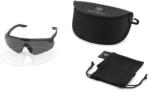 Revision Ochelari Sawfly R3 Military Revision®, 2 lentile (Culoare: Negru, Mărime: Mare)