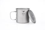 Keith Titanium® Cană din titan cu capac Keith® 650 ml (Culoare: Argintiu)