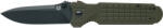 FKMD® Cuțit pliabil Predator 2F Liner FKMD® (Culoare: Verde măsliniu, Variantă: Lamă neagră)