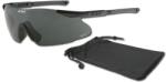 ESS Ochelari de protecție universali ESS® ICE-1 (Culoare: Negru, Lentile: Gri fumuriu)