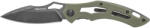 Fox Edge® Cuțit pliant Sparrow Fox Edge® (Culoare: Verde OD, Variantă: Lamă neagră - Stone Wash)