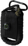 Mil-Tec® (Sturm Handels) Set de supraviețuire Paracord mare Mil-Tec® (Culoare: Negru)