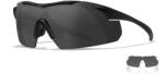 Wiley X Ochelari Vapor 2.5 Wiley X®, 2 lentile (Culoare: Negru, Lentile: Transparent + Gri fumuriu)