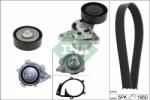 Schaeffler INA Pompa apa + Set curea transmisie cu caneluri Schaeffler INA 529 0487 30 (529 0487 30)