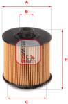 SOFIMA Filtru ulei SOFIMA S 1173 PE (S 1173 PE) - automobilus