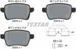 TEXTAR Set placute frana TEXTAR 2581802 (2581802)