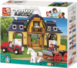 Sluban Town Farm - Lóistálló építőjáték készlet (M38-B0560)