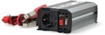 Nedis PIM30012FGY 12V DC - 230V AC inverter, 300W, csatlakozás: szivargyújtós, akku csipesz (PIM30012FGY) - oneclick