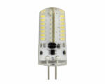 LEDISSIMO LED lámpa , 12V DC , kukorica , G4 foglalat , 3 Watt , 360° , szilikon bevonat , hideg fehér (401063)