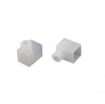 LEDISSIMO FlexPro végzáró , DIY10T szilikon LED profilhoz , lyukas (407133)