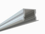 VIALUMIS 972 VL Süllyeszthető Eloxált Aluminum U Profil LED szalaghoz 2m , DEEP-SINK (418641)