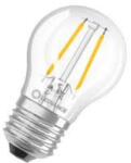 OSRAM LED lámpa , égő , izzószálas hatás , filament , E27 , 1, 5W , meleg fehér , LEDVANCE (4099854069253)