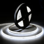 LEDISSIMO MARATHON COB LED szalag , áramgenerátoros IC-vel , 24 Volt DC , 7.5W/m , 480 led/m , 8mm , >90Ra , hideg fehér , LEDISSIMO (421542)