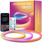 LEDISSIMO NEON LED fénycső , flexibilis , RGB + IC (digitális) , 5M , 24V , Wi-Fi & Bluetooth , IP67 , LEDISSIMO AMBIENT LIGHT (421146)