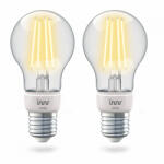 Innr LED lámpa , égő , INNR , izzószálas hatás , filament , 2 x E27 , 2 x 4.2 Watt , meleg fehér , dimmelhető , Philips Hue kompatibilis (RF 265-2)