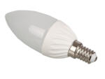 V-TAC LED lámpa , égő , gyertya , E14 foglalat , 3.7 Watt , hideg fehér (214122)
