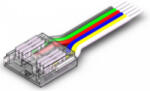 LEDISSIMO Betáp kábel , 12 mm-es , 6 pólusus , RGB-CCT DOTLESS COB LED szalaghoz , IP20/IP65 , MULTI SNAP (418139)