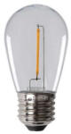 Kanlux LED lámpa , égő , izzószálas hatás , filament , kültéri , kék , E27 , 0.9 Watt , KANLUX (26039)
