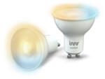 Innr LED lámpa , égő , INNR , szpot , 2 x GU10 , 42° , 2 x 4.8 Watt , CCT , dimmelhető , Philips Hue kompatibilis (RS 229 T-2)
