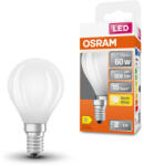 OSRAM LED lámpa , izzó , gömb , E14 foglalat , opál , 5.5Watt , meleg fehér, Ledvance (OSRAM) (4058075434929)