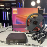 LEDISSIMO Digitális LED szalag szett HDMI BOX-szal , TV képernyő követő funkcióval , RGB + IC (digitális) , dimmelhető , 5.5m , WIFI/Bluetooth , TUYA , LEDISSIMO AMBIENT LIGHT (416951)