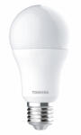 Toshiba LED lámpa , égő , körte , E27 foglalat , 11 Watt , 180° , meleg fehér , TOSHIBA , 5 év garancia (DELS-BL34011B0AE21)